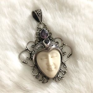 Amethyst Warrior Pendant